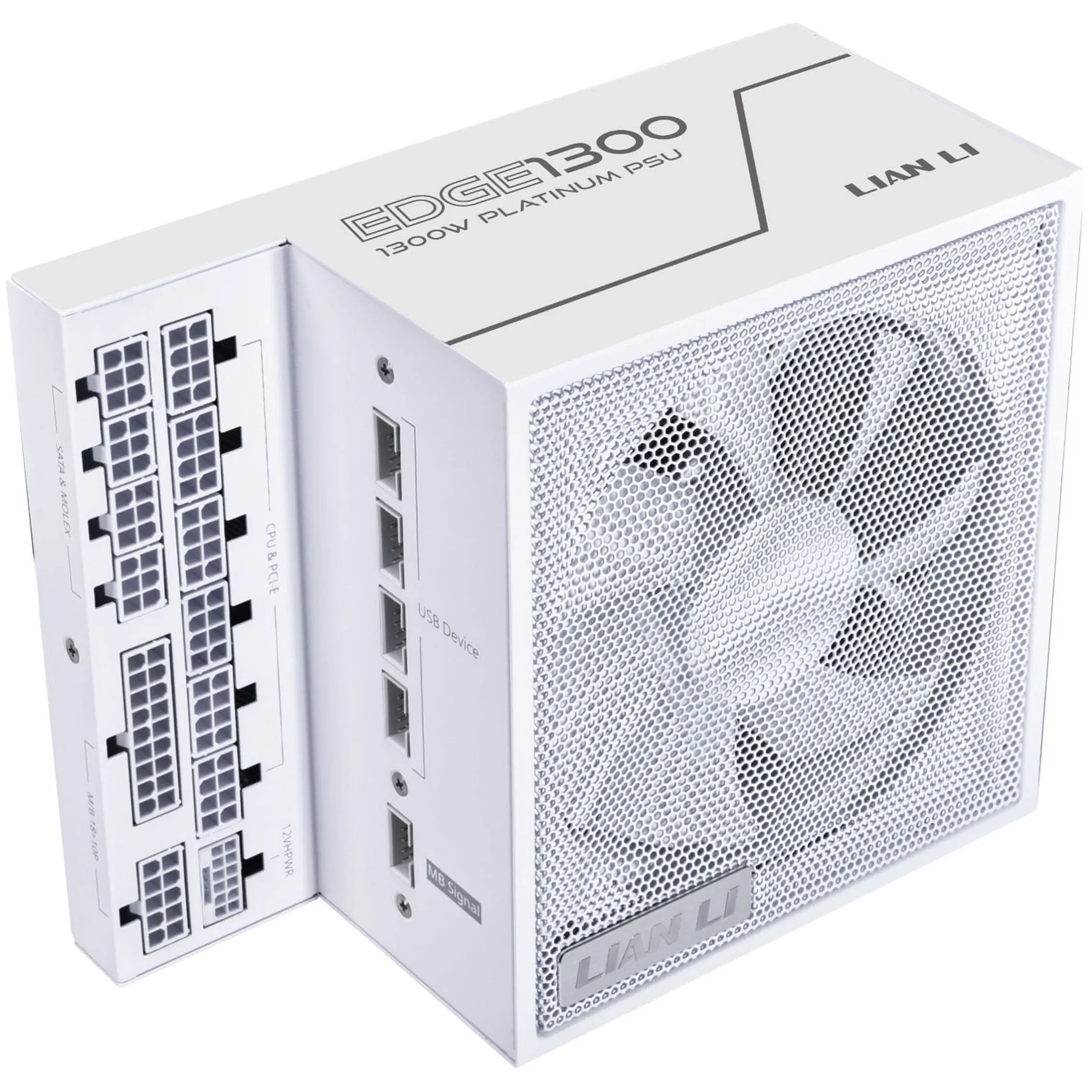 1300W Lian Li Edge ATX 3.1 Platinum Modular PSU White