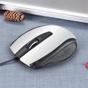 1423 Wired Mouse for Laptop and Desktop Computer PC With Faster Response Time (Silver)