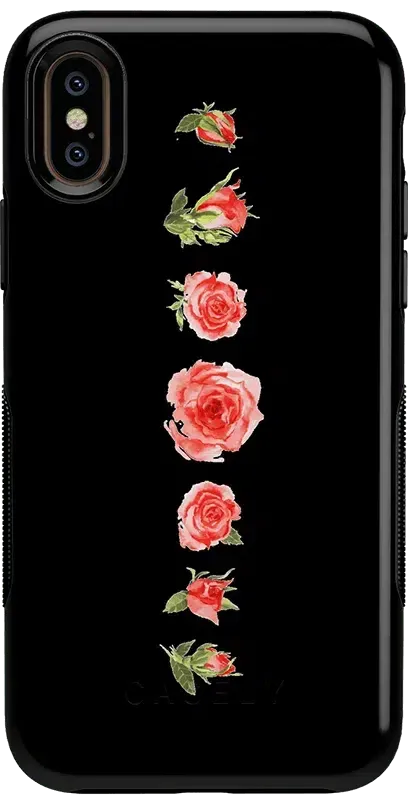 Accept the Rose | Blooming Red Rose Floral Case