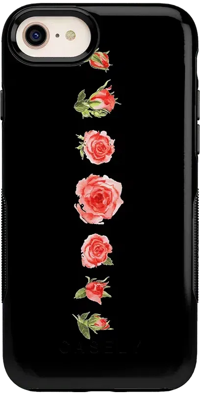 Accept the Rose | Blooming Red Rose Floral Case