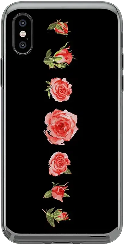 Accept the Rose | Blooming Red Rose Floral Case