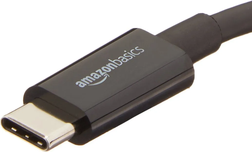 AmazonBasics USB 3.1 Type-C to HDMI Adapter - Black, 5-Pack