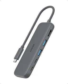 Anker 332 USB-C Hub (5-in-1) -Black