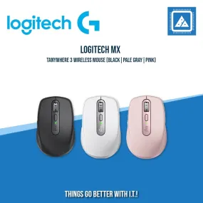 ANYWHERE 3 WIRELESS MOUSE (BLACK|PALE GRAY|PINK)