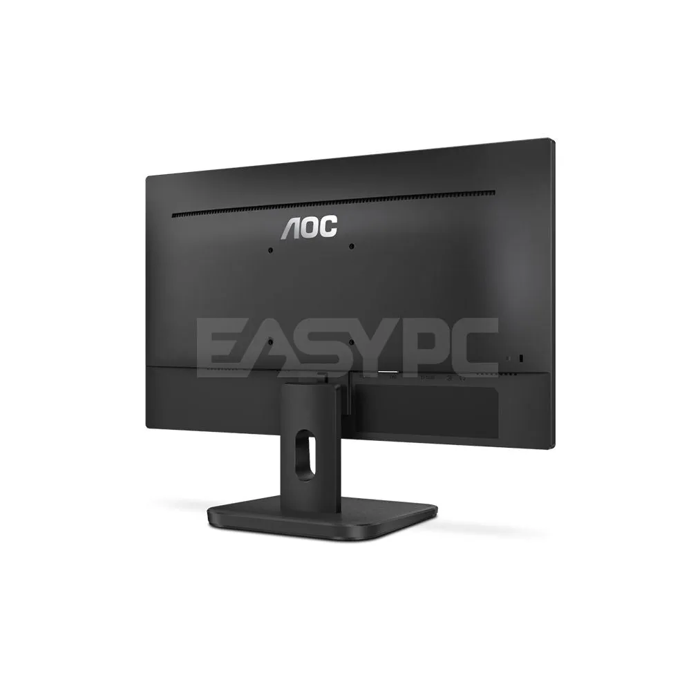 AOC 22E1H 21.5" 60Hz 1900x1080 Monitor, 2ms, 20M:1 dynamic contrast ratio, FlickerFree, HDMI/VGA, VESA compatible, EnergyStar WLED Monitor