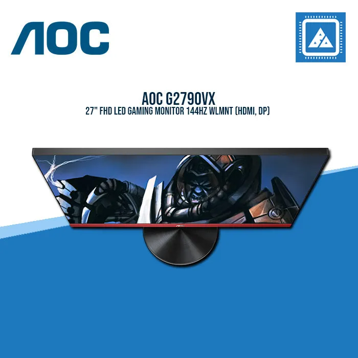 AOC G2790VX 27" FHD LED GAMING MONITOR 144HZ WLMNT (HDMI, DP)