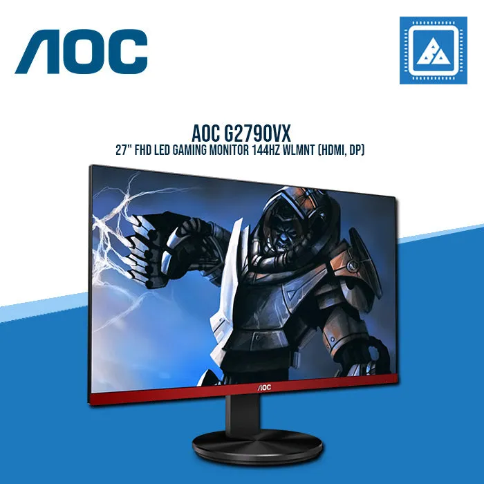 AOC G2790VX 27" FHD LED GAMING MONITOR 144HZ WLMNT (HDMI, DP)