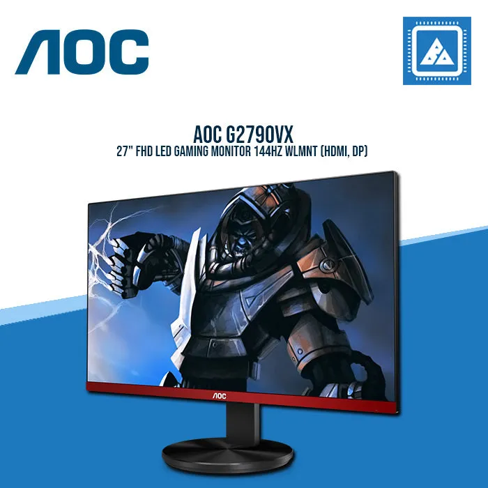 AOC G2790VX 27" FHD LED GAMING MONITOR 144HZ WLMNT (HDMI, DP)