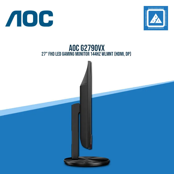 AOC G2790VX 27" FHD LED GAMING MONITOR 144HZ WLMNT (HDMI, DP)