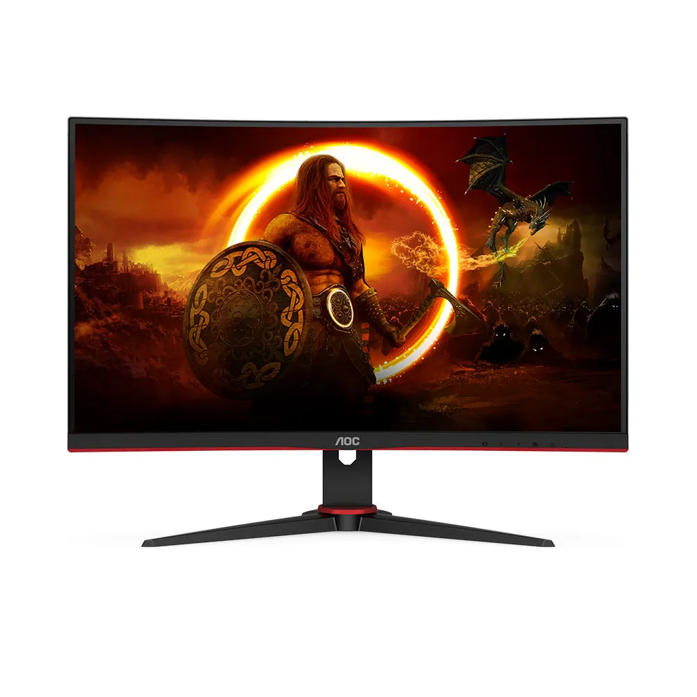 AOC Gaming Monitor C24G2AE/BK Curved 24" FHD 165Hz