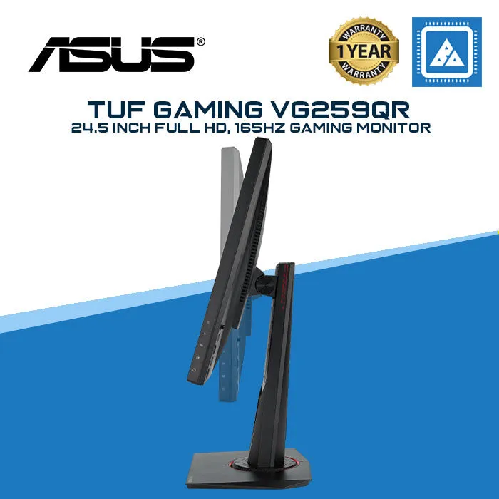 ASUS TUF VG259QR 24.5" FHD IPS LED GAMING MONITOR 165HZ 1MS W/ SPK WLMNT (2XHDMI, DP)