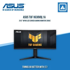 ASUS TUF VG30VQL1A 29.5" WFHD LED CURVED GAMING MONITOR 200HZ W/ SPK WLMNT (2XHDMI, DP)