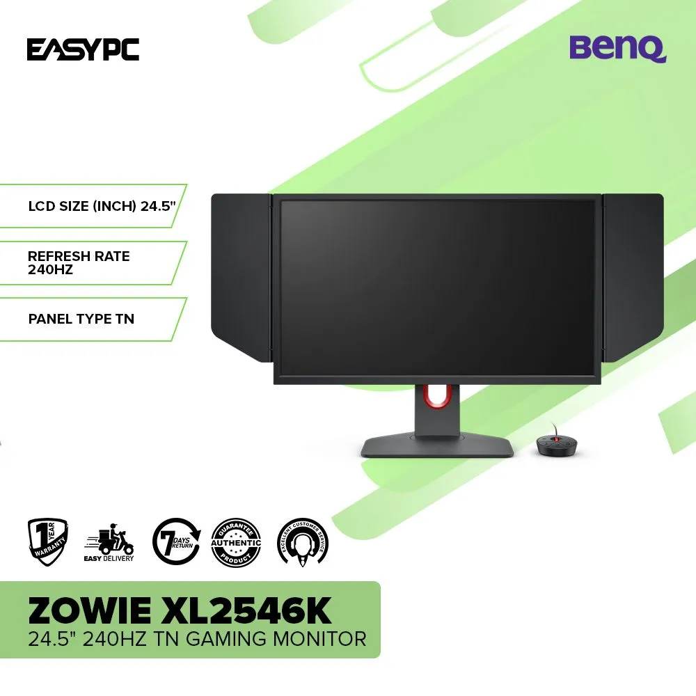 BenQ Zowie XL2546K 24.5 240Hz TN Gaming Monitor