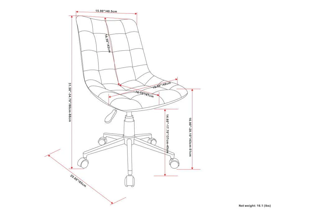 Chambers Swivel Office Chair