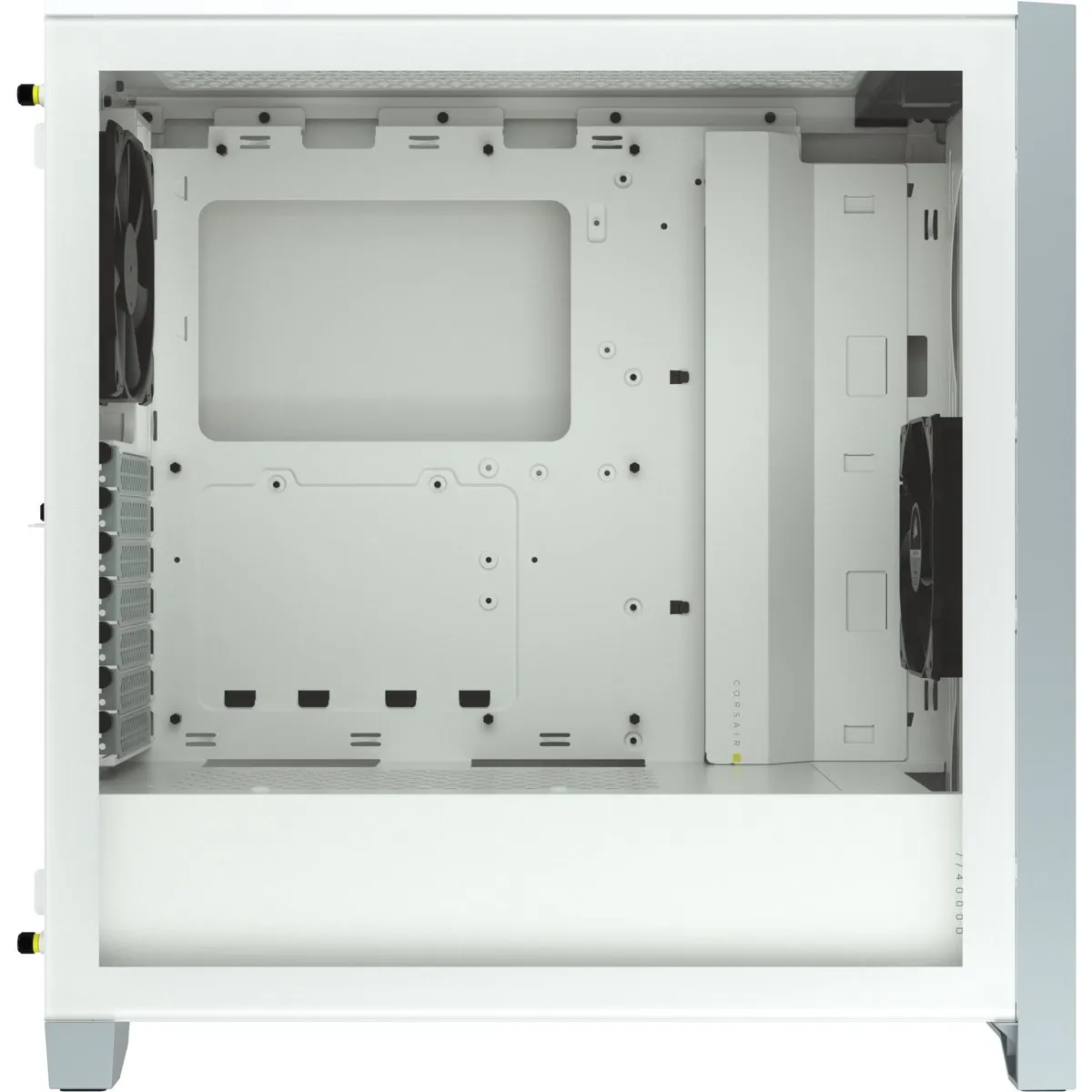 Corsair Carbide Series 4000D Airflow ATX Tempered Glass White, 2x 120mm Fans pre-installed. USB 3.0 x 2, Audio I/O. Case