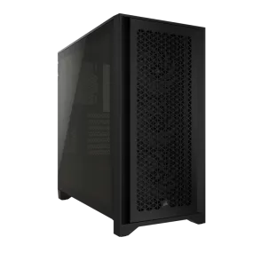 Corsair iCUE 4000D RGB Airflow | ATX Tempered Glass Case (Black)