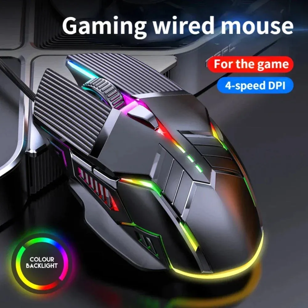 Dragon 3200 DPI Wired Silence Gaming Mouse