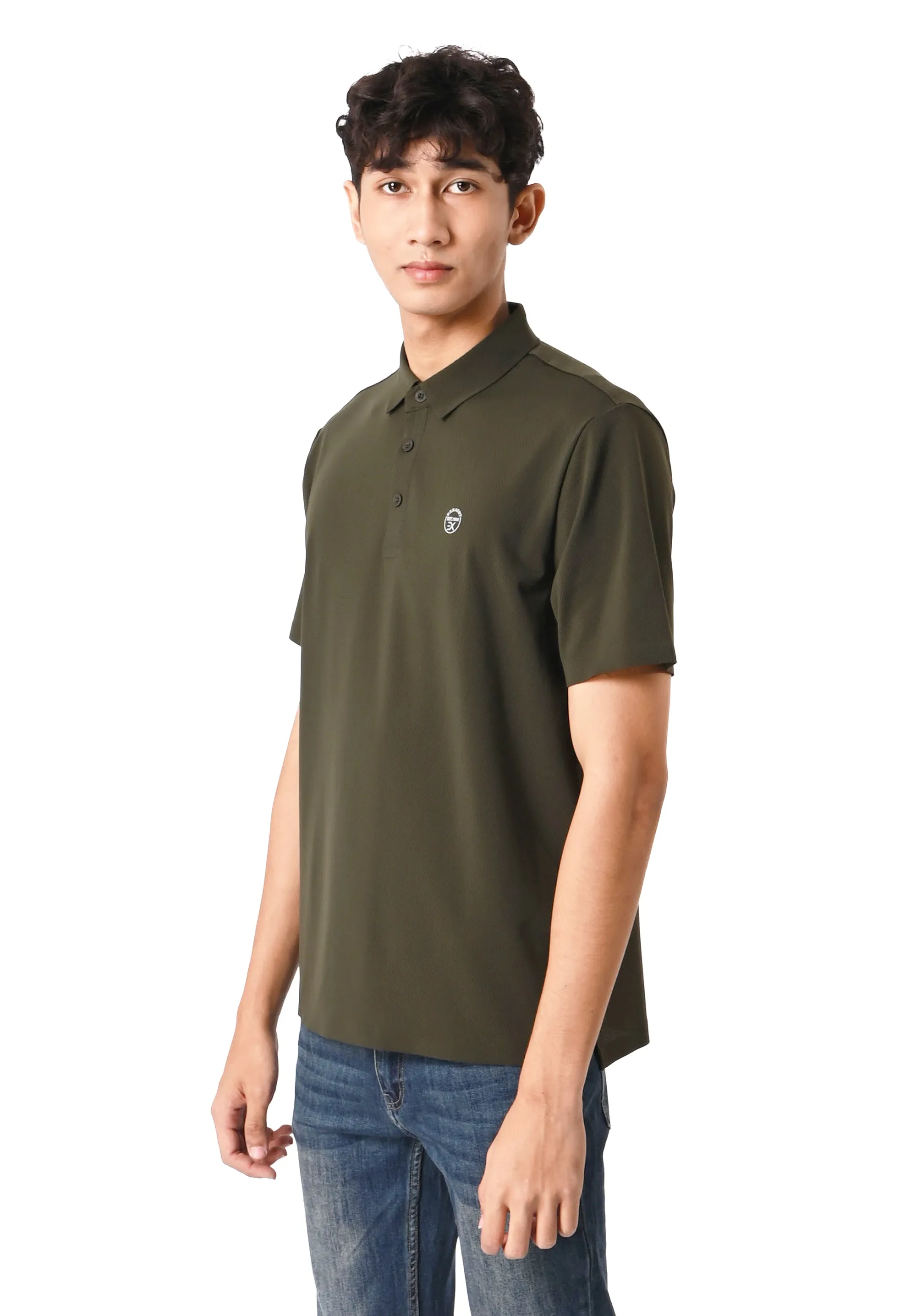 EXHAUST MENS POLO T-SHIRT [SLIM FIT] 1492