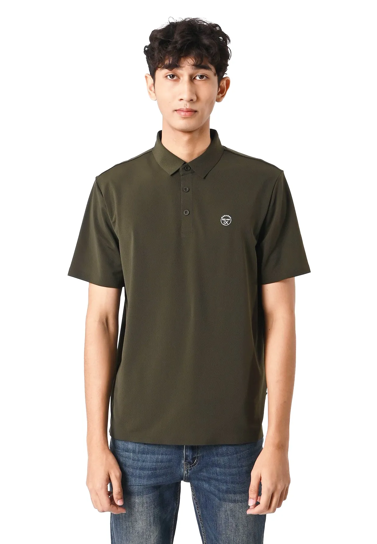 EXHAUST MENS POLO T-SHIRT [SLIM FIT] 1492