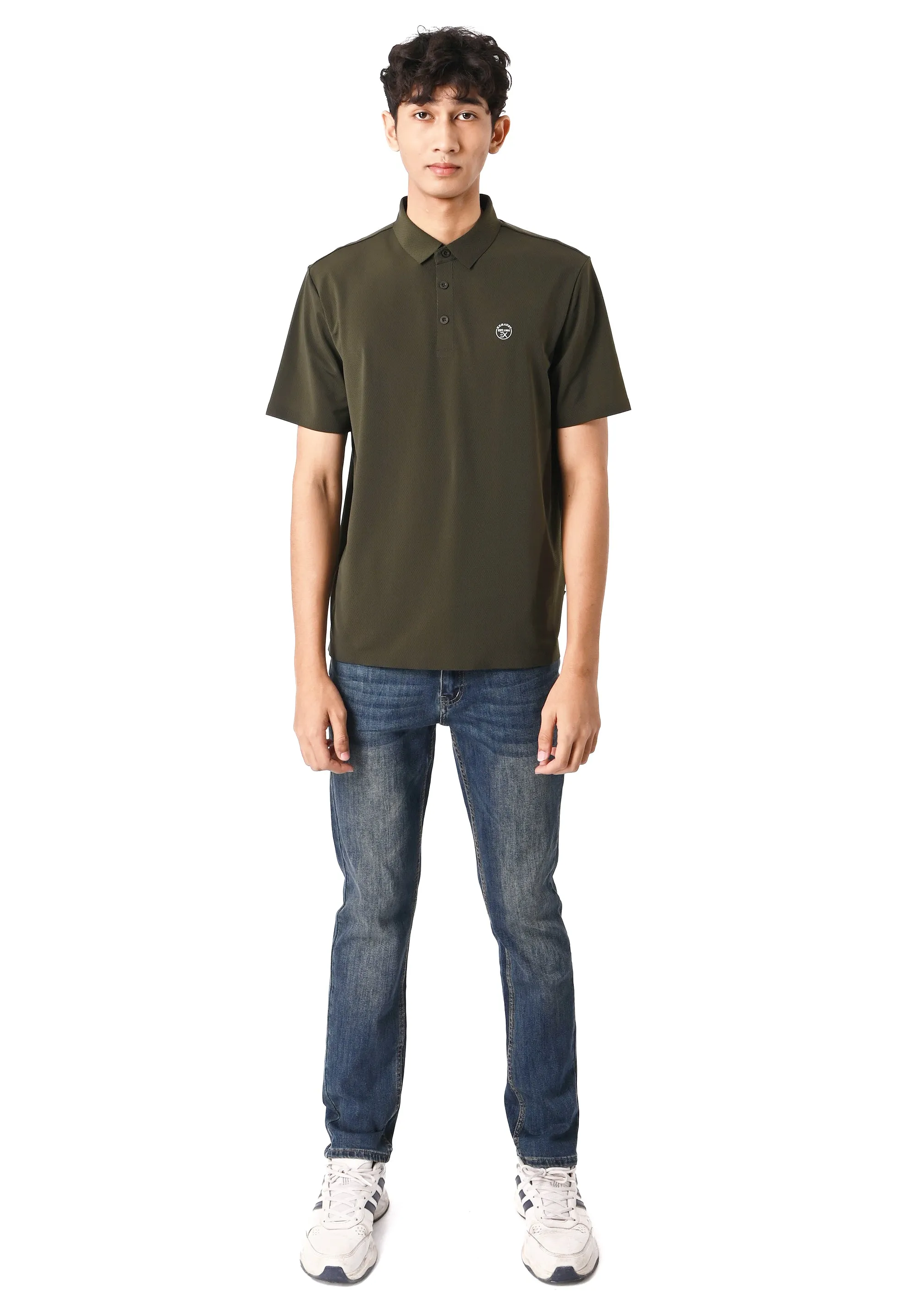 EXHAUST MENS POLO T-SHIRT [SLIM FIT] 1492