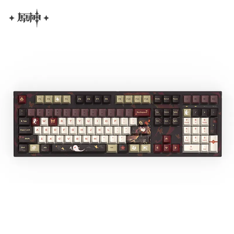 Genshin Impact - Hutao: Fragrance in Thaw Kailh Mechanical Keyboard miHoYo