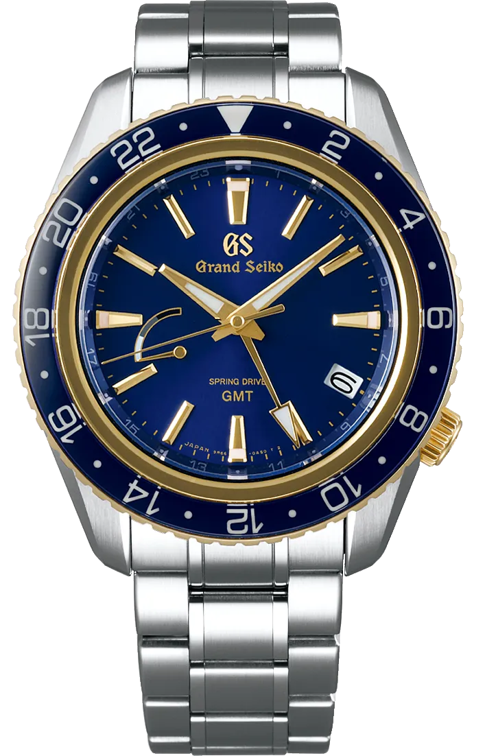 GSIK Watch SpORSt Spring Drive GMT Yellow Gold