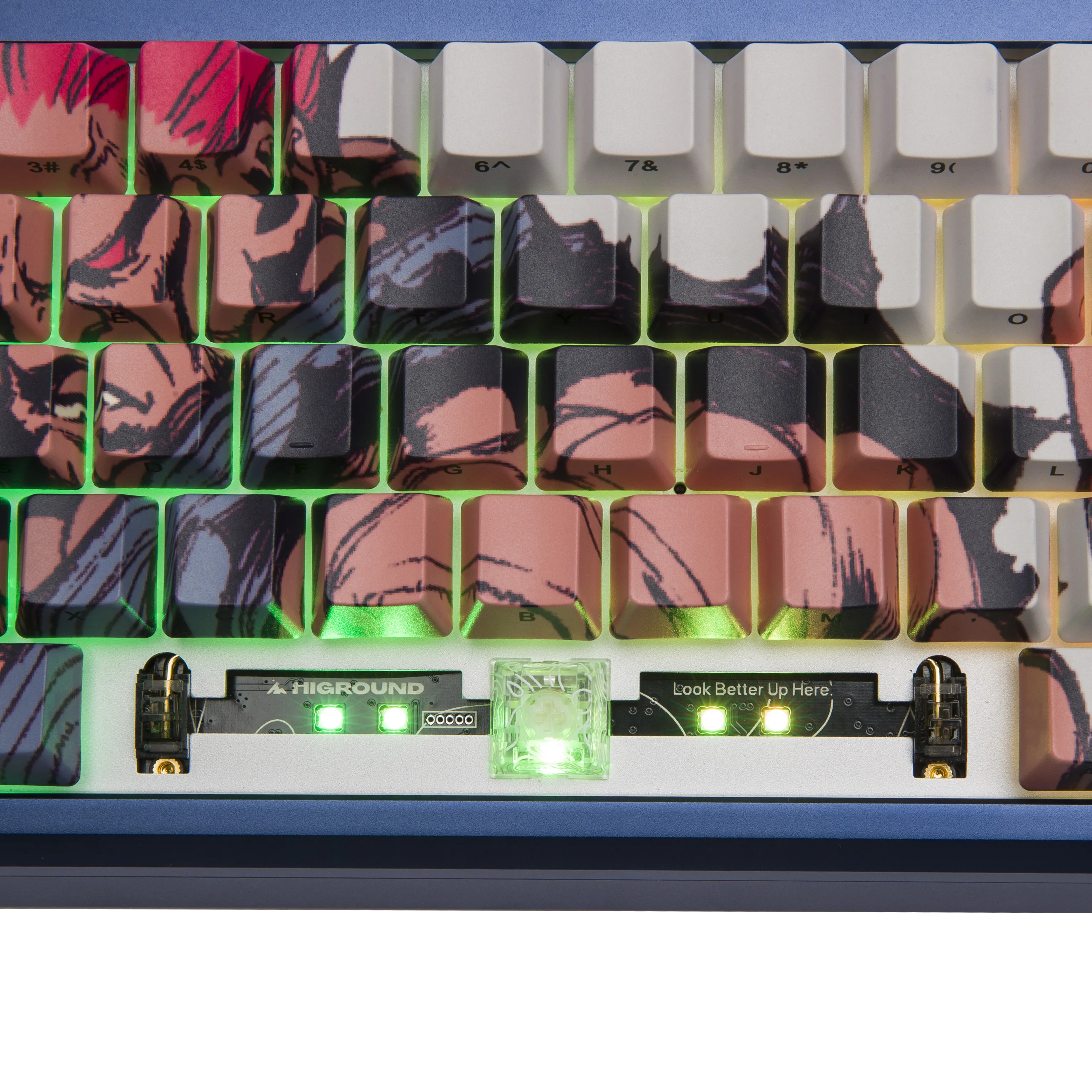 HiGround x Street Fighter - HG x SF Summit 65 Keyboard - Akuma