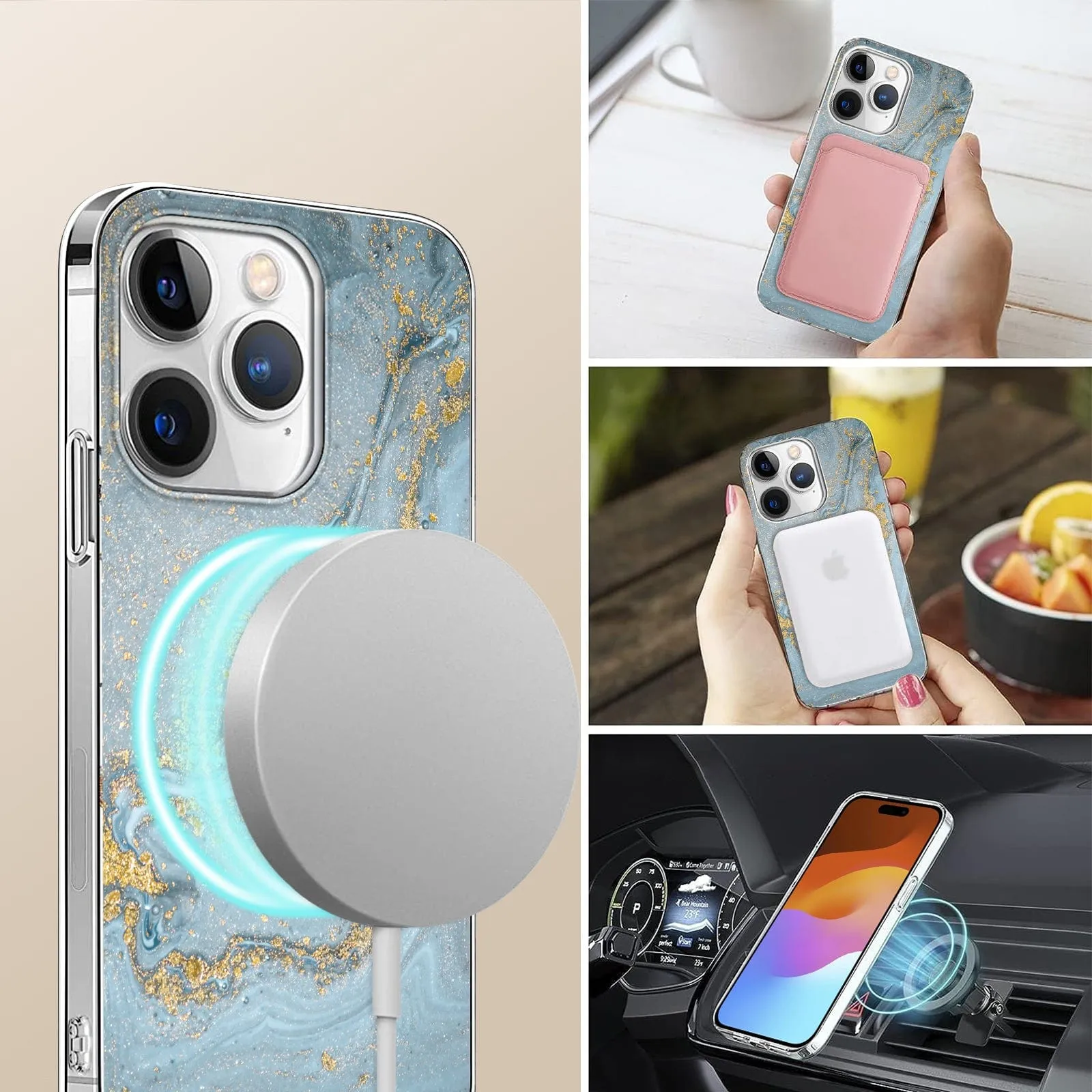 Inspire Series Blue Marble Case - iPhone 15 Pro - CP00462