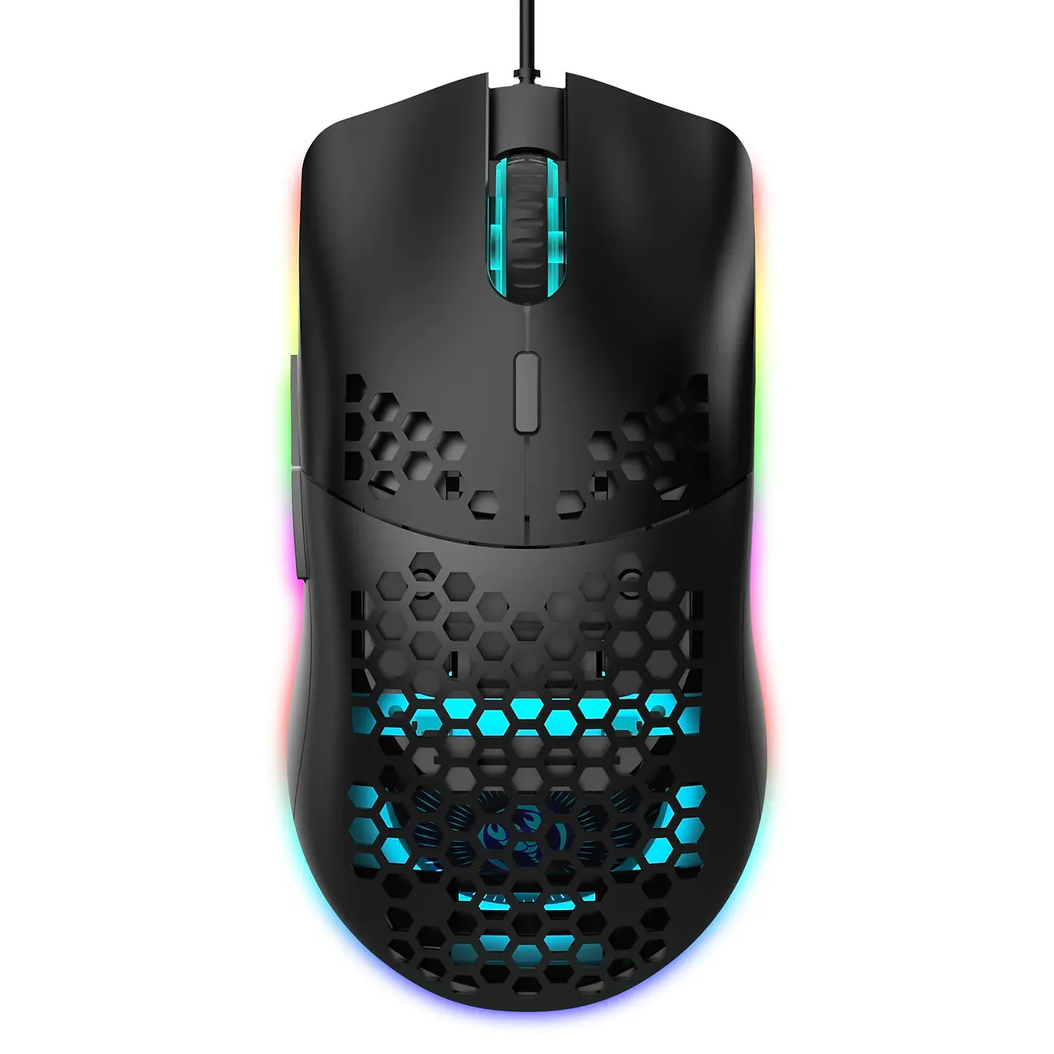 J900 Honeycomb Hollow Wired Gaming Mouse