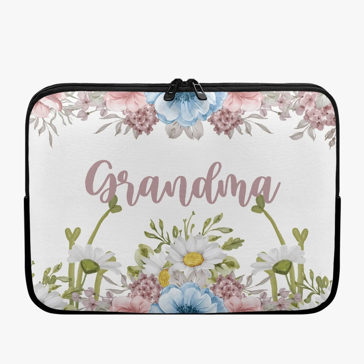 Laptop Sleeve - without handles - Floral - Grandma