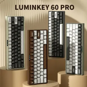 LUMINKEY 60PRO Hot-Swappable Aluminum Alloy Mechanical Keyboard