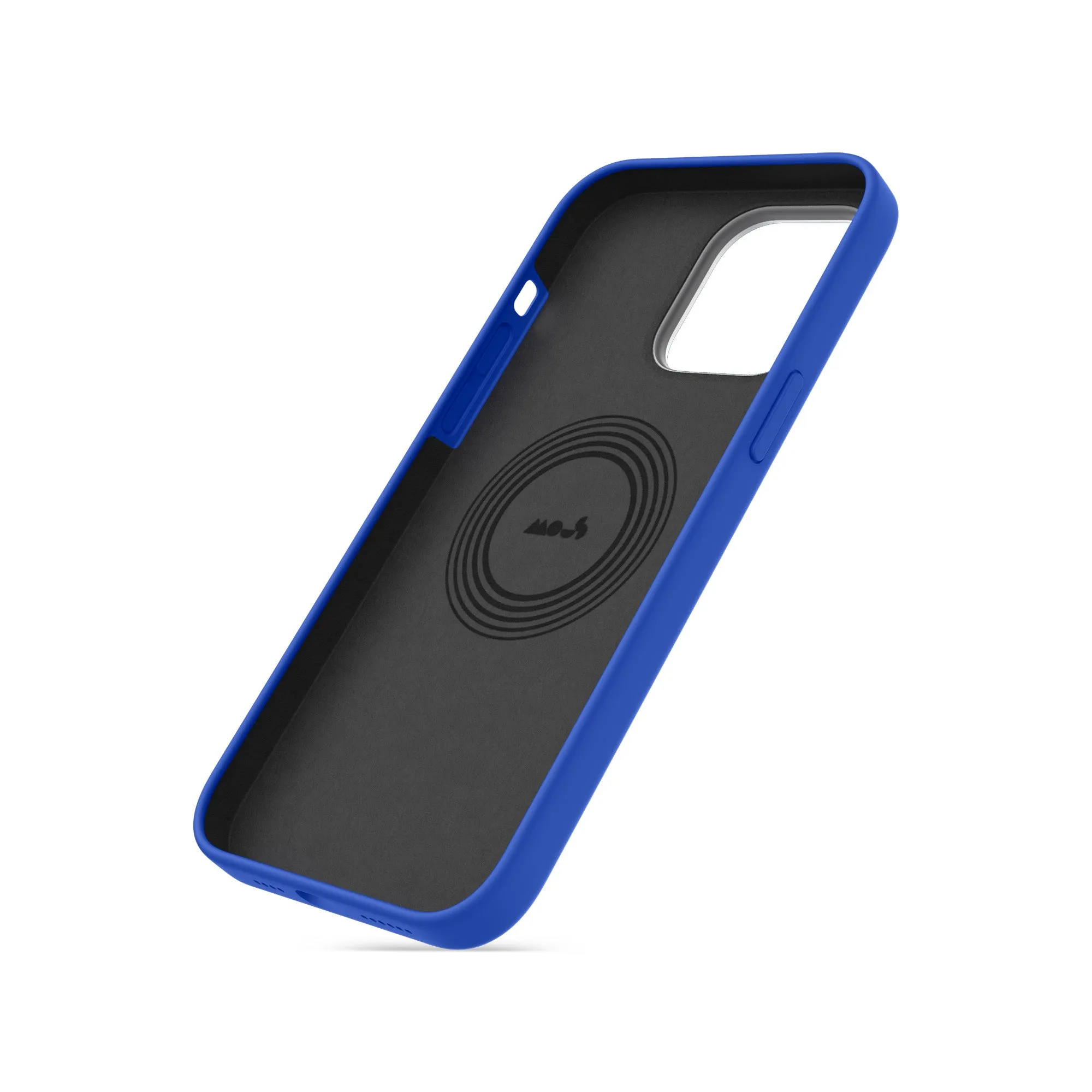 MagSafe® Compatible Cobalt Silicone Phone Case - Minimalist