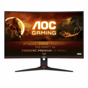 Monitor AOC C27G2ZE/BK Black 1,8 m