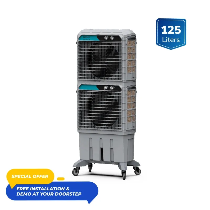 Movicool DD 125 Double Decker Air Cooler 125-litres