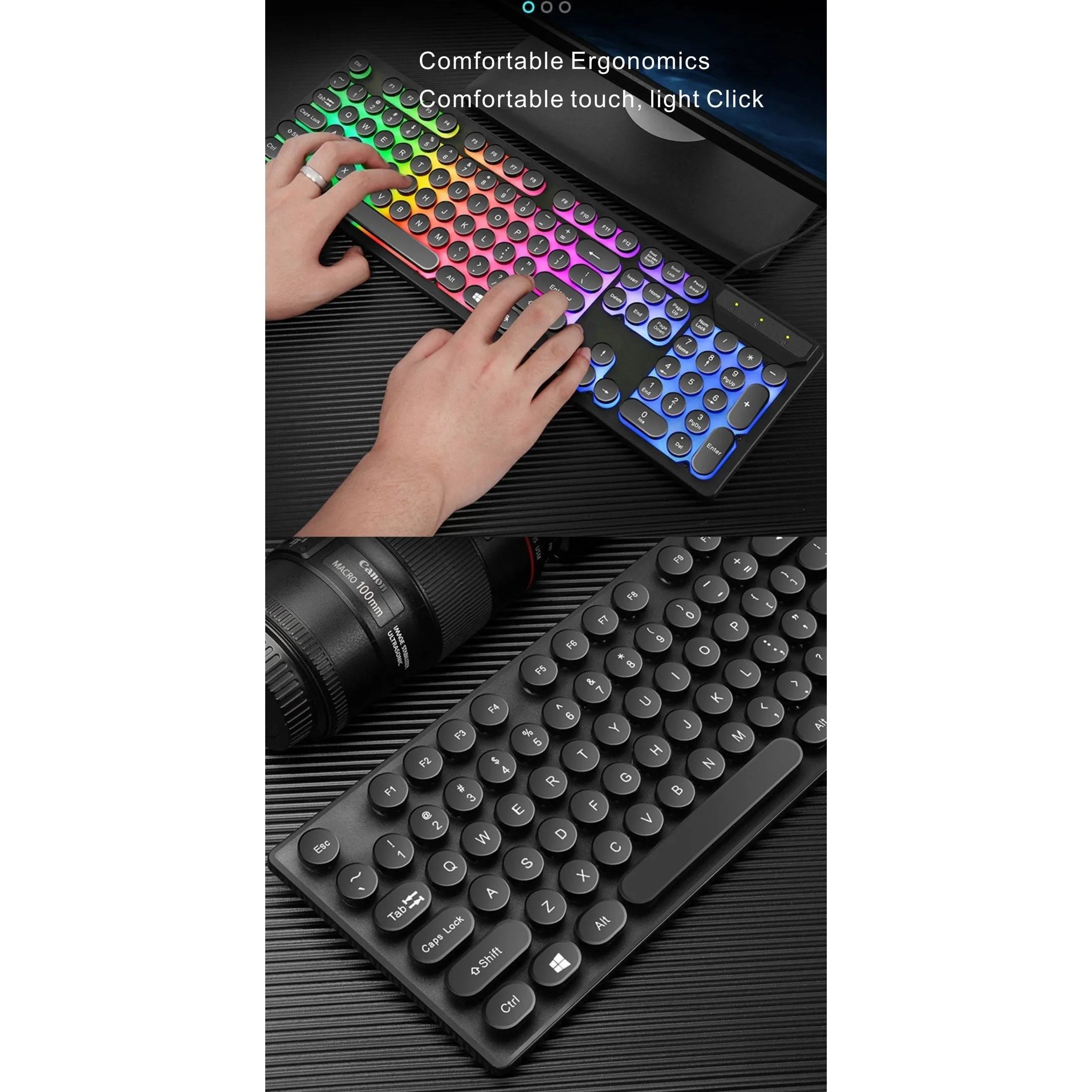 Ninja Dragons Z9i Light Up Gaming Keyboard & Mouse Set