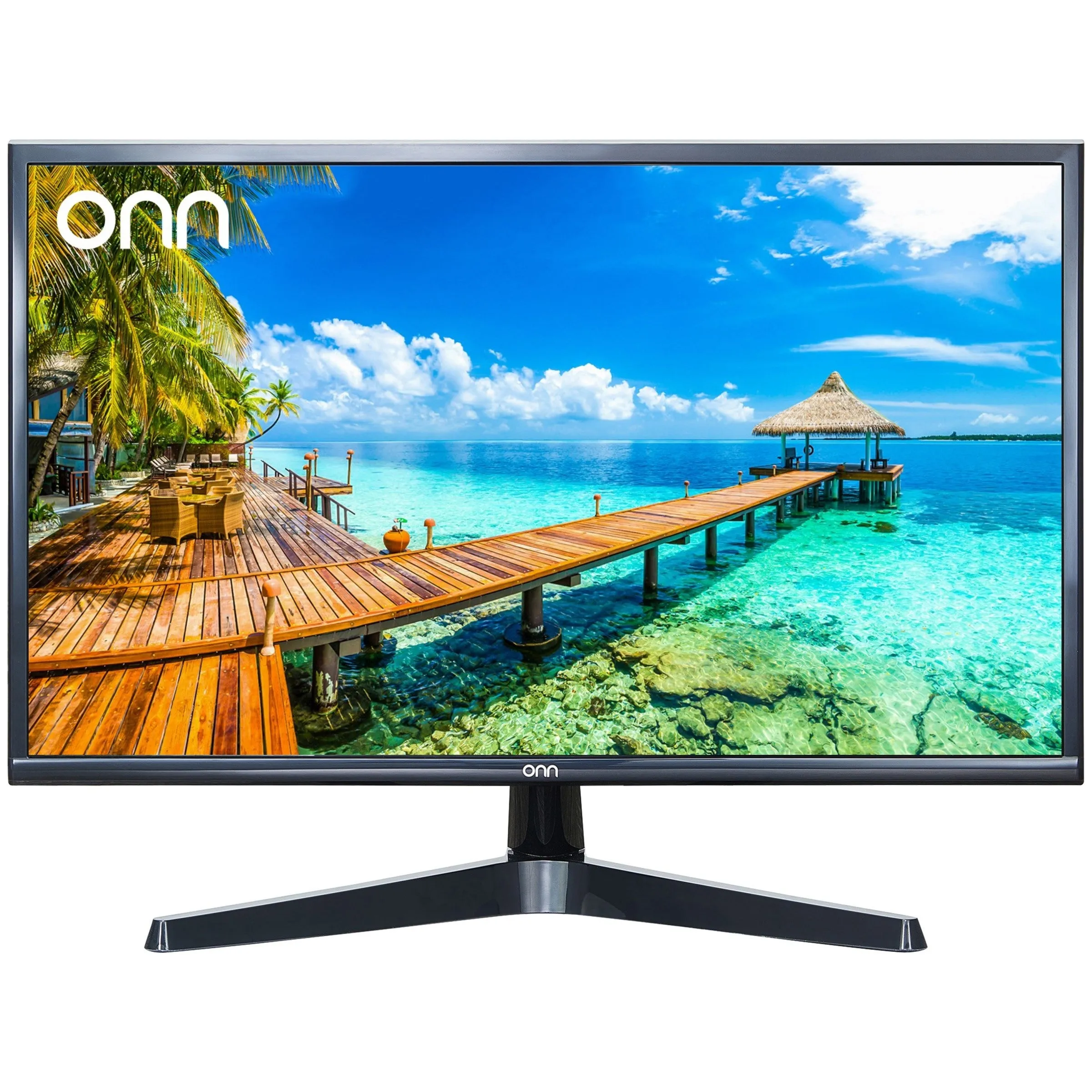 ONN 24" 1920x1080 VGA HDMI 60hz 14ms LED Slim Design Monitor ( ONA24HB19T01 )