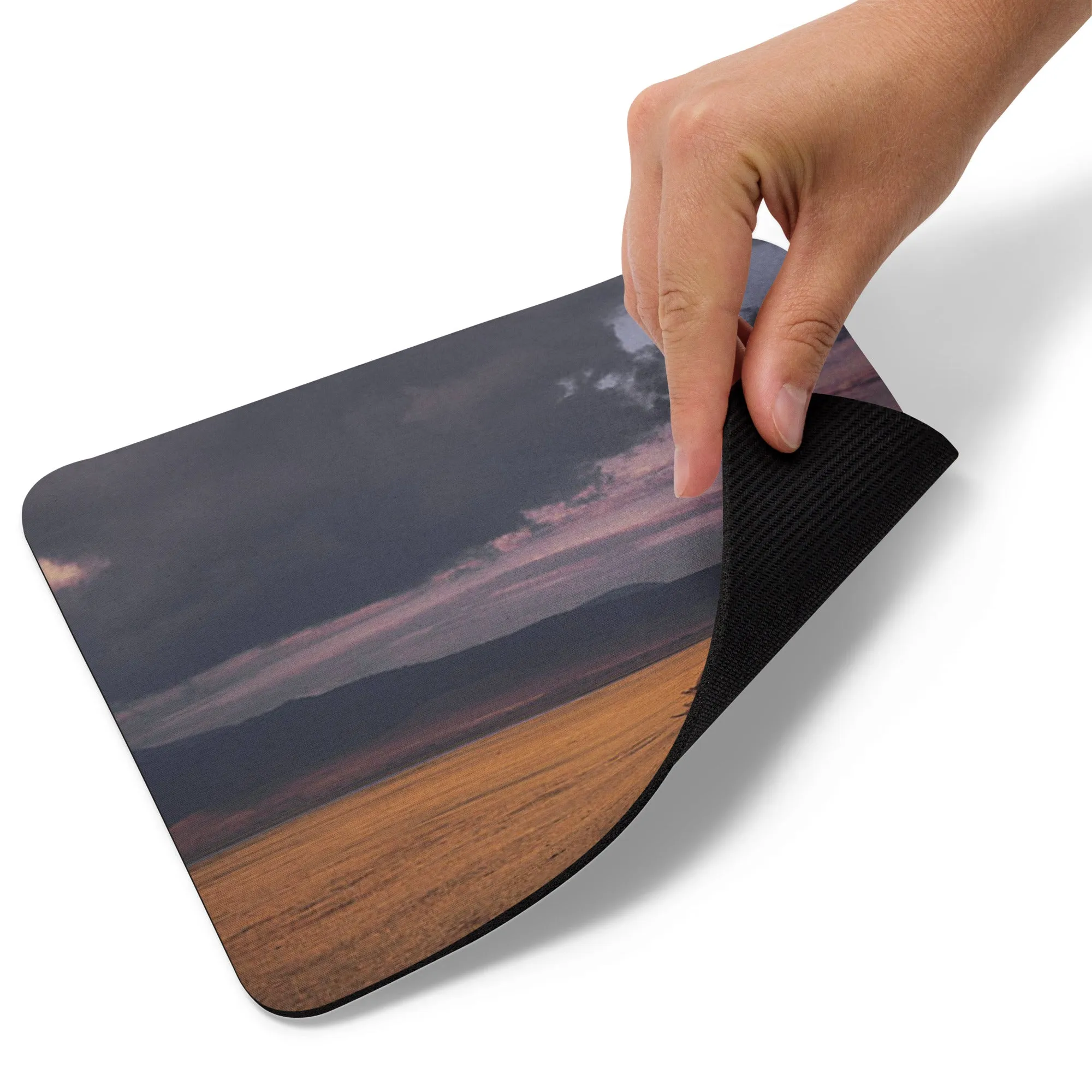 Padded Non-Slip Mousepad - Traveling Rhinos