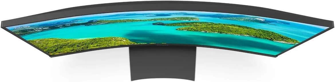 Philips 24" Full HD Curved Monitor 75Hz, VA, 4ms, AMD FreeSync, SmartImage, LowBlue Mode, HDMI, VGA, 241E1SC/00