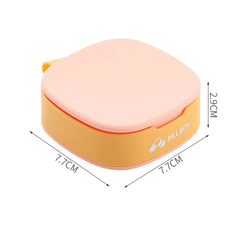 Portable Small Medicine Box for Home and Travel Use, HG0162