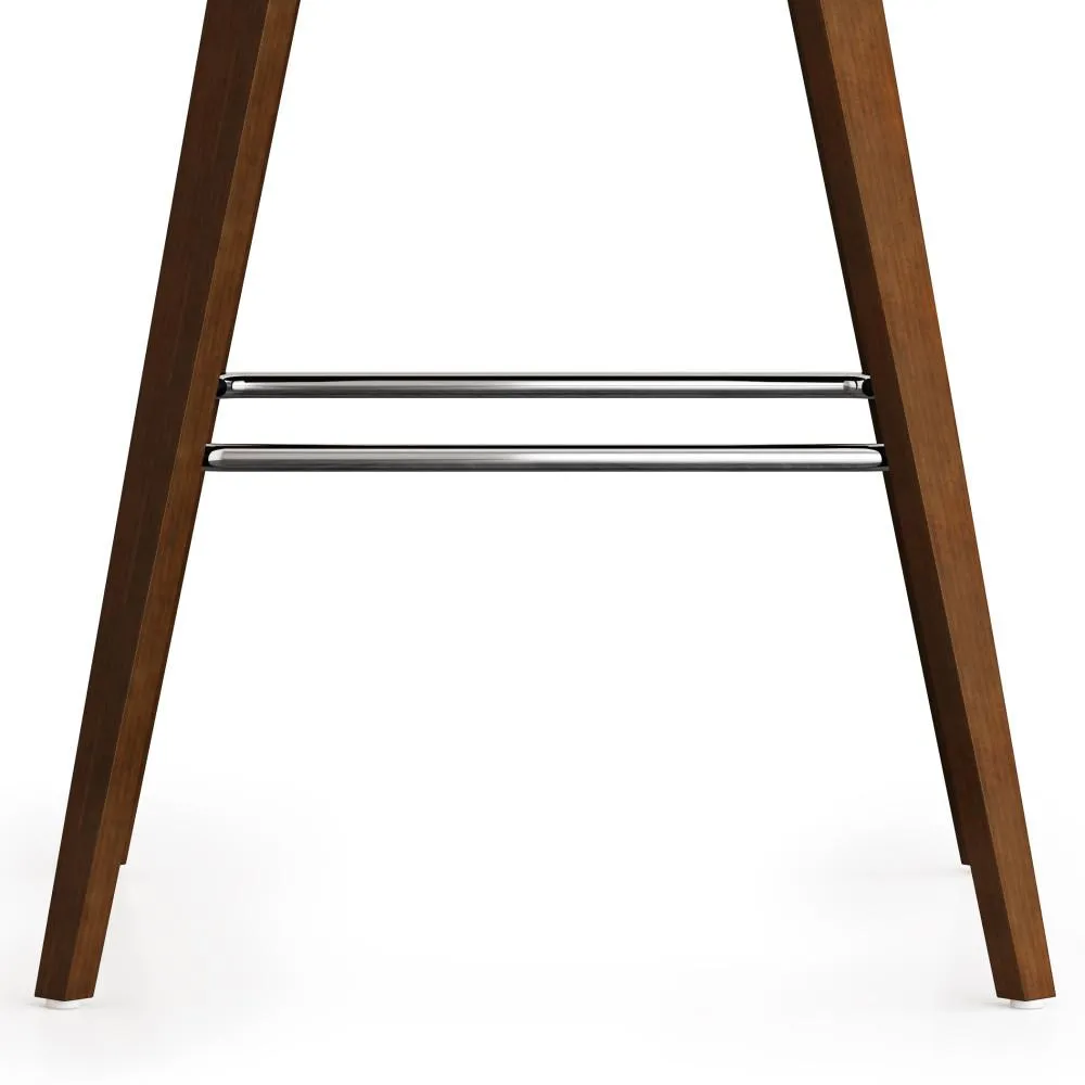 Randolph Bentwood Counter Height Stool (Set of 2) in Walnut Leg Color