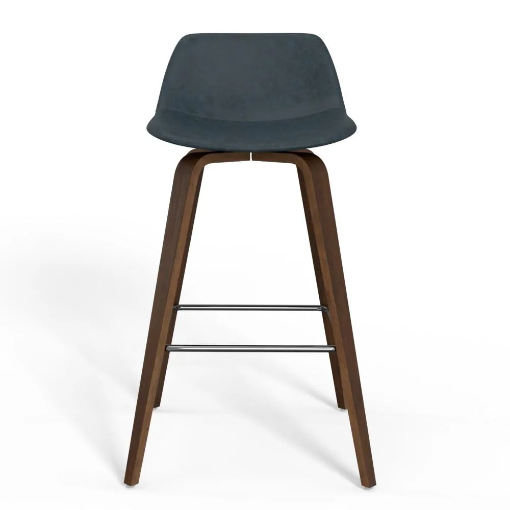 Randolph Bentwood Counter Height Stool (Set of 2) in Walnut Leg Color