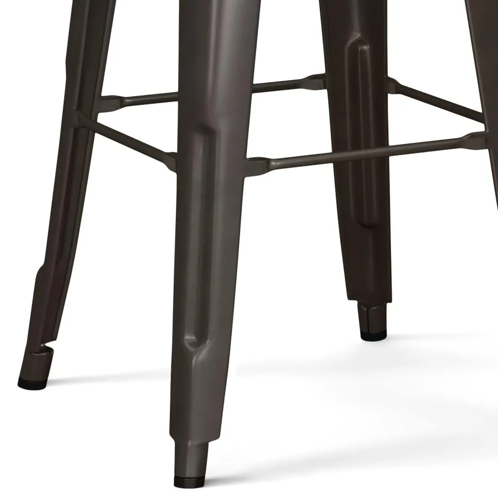 Rayne 30 inch Metal Bar Stool (Set of 2)