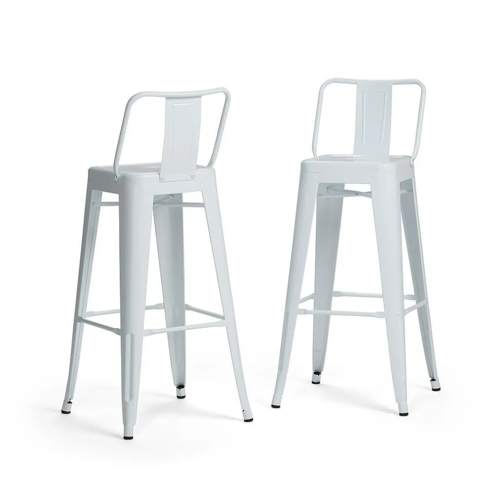 Rayne 30 inch Metal Bar Stool (Set of 2)