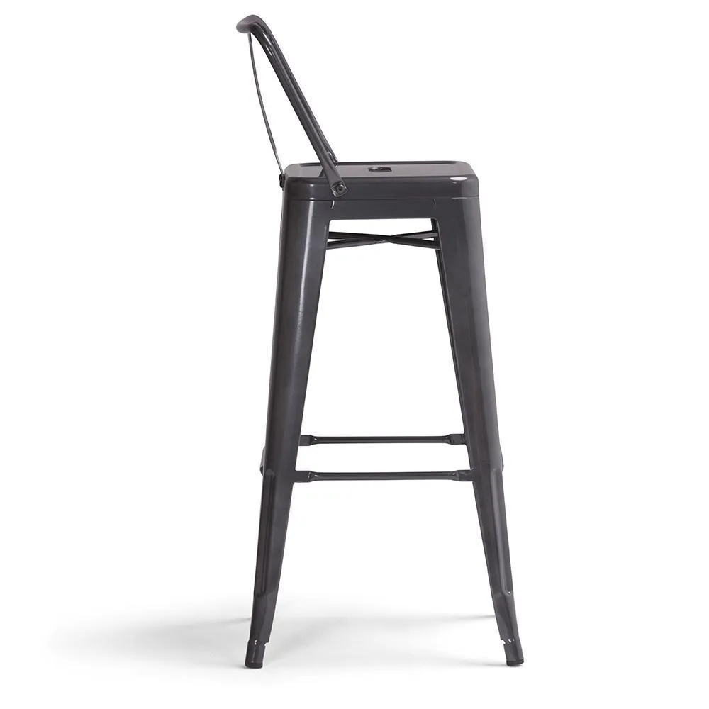 Rayne 30 inch Metal Bar Stool (Set of 2)