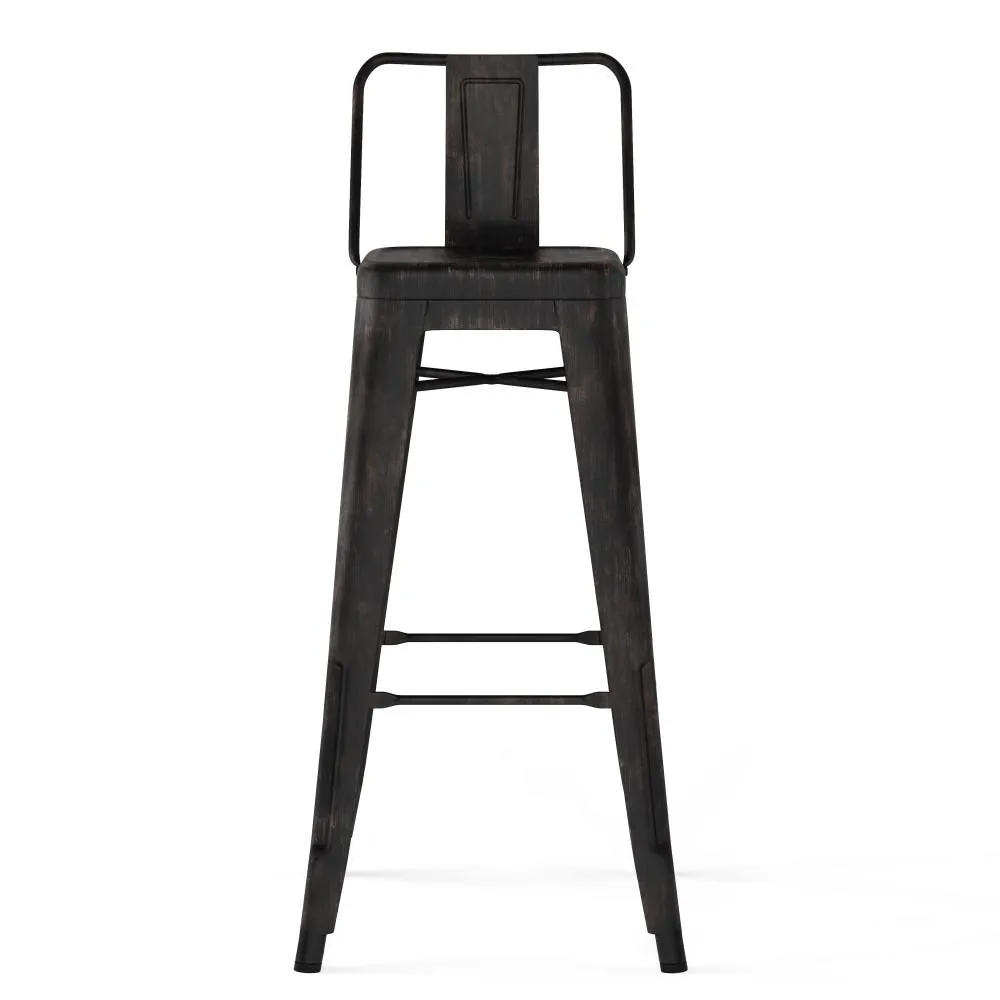 Rayne 30 inch Metal Bar Stool (Set of 2)