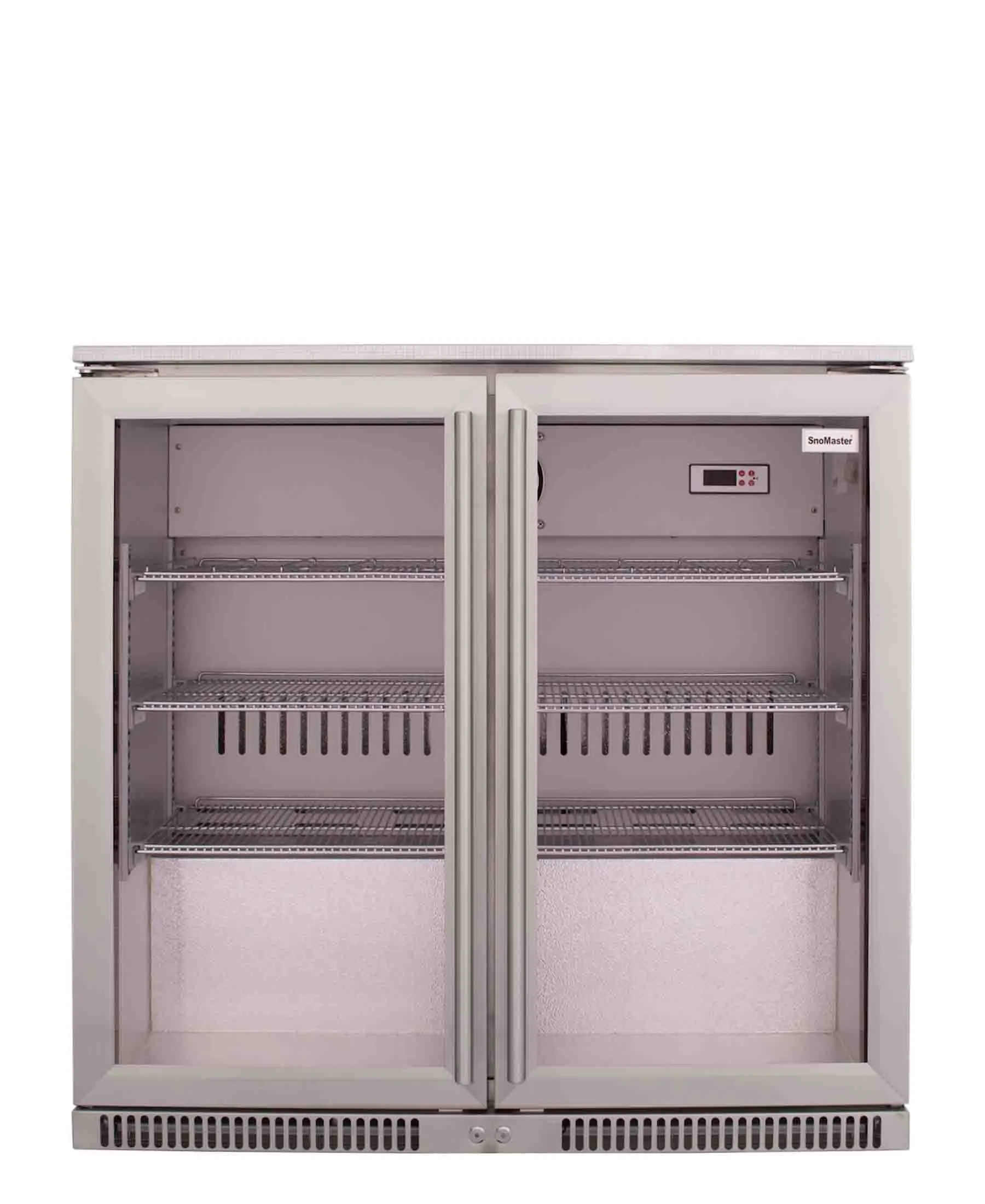 SnoMaster 200L Under Counter Beverage Cooler - Silver