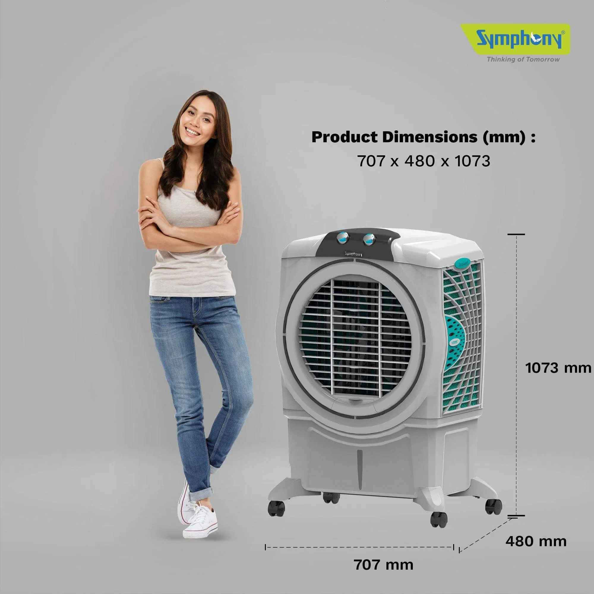 Sumo 75 XL Powerful Desert Air Cooler 75-litres