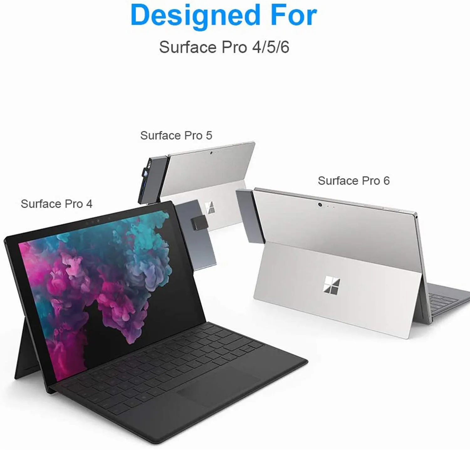 Surface Pro Hub USB3.0 Extended-dock 6-in-1