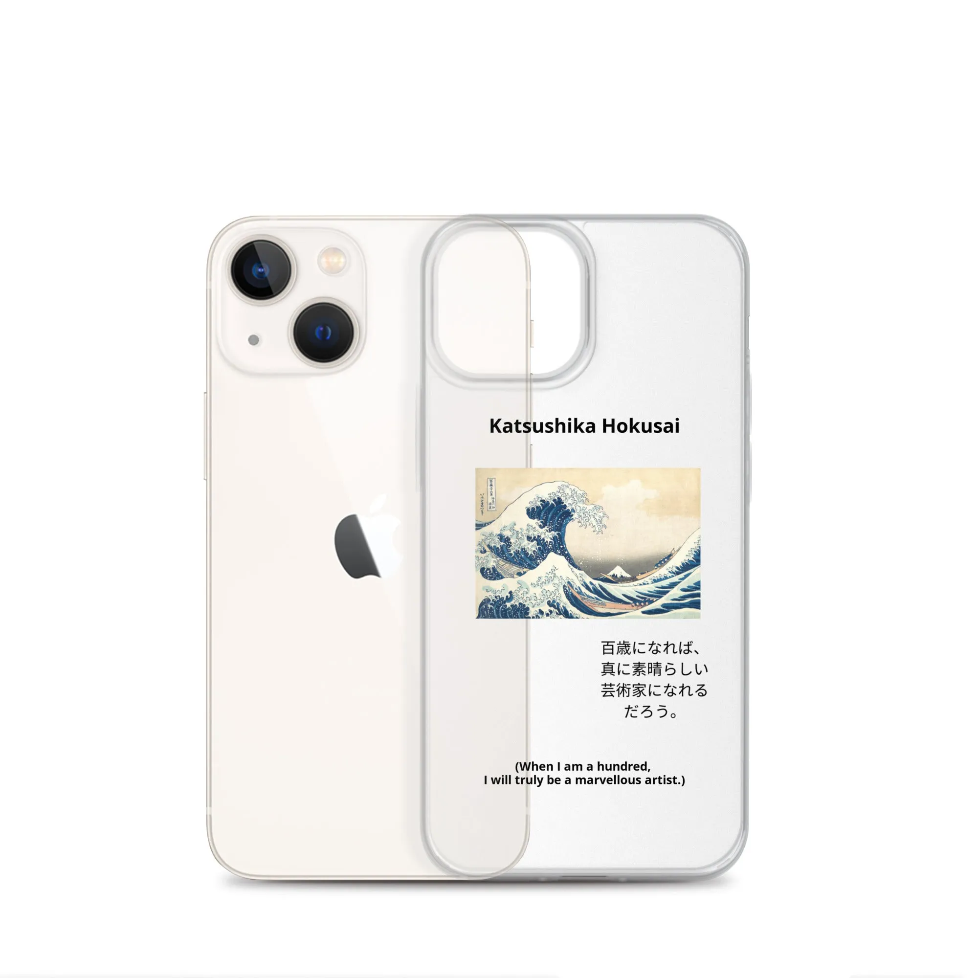 The Great Wave off Kanagawa Clear iPhone® Case