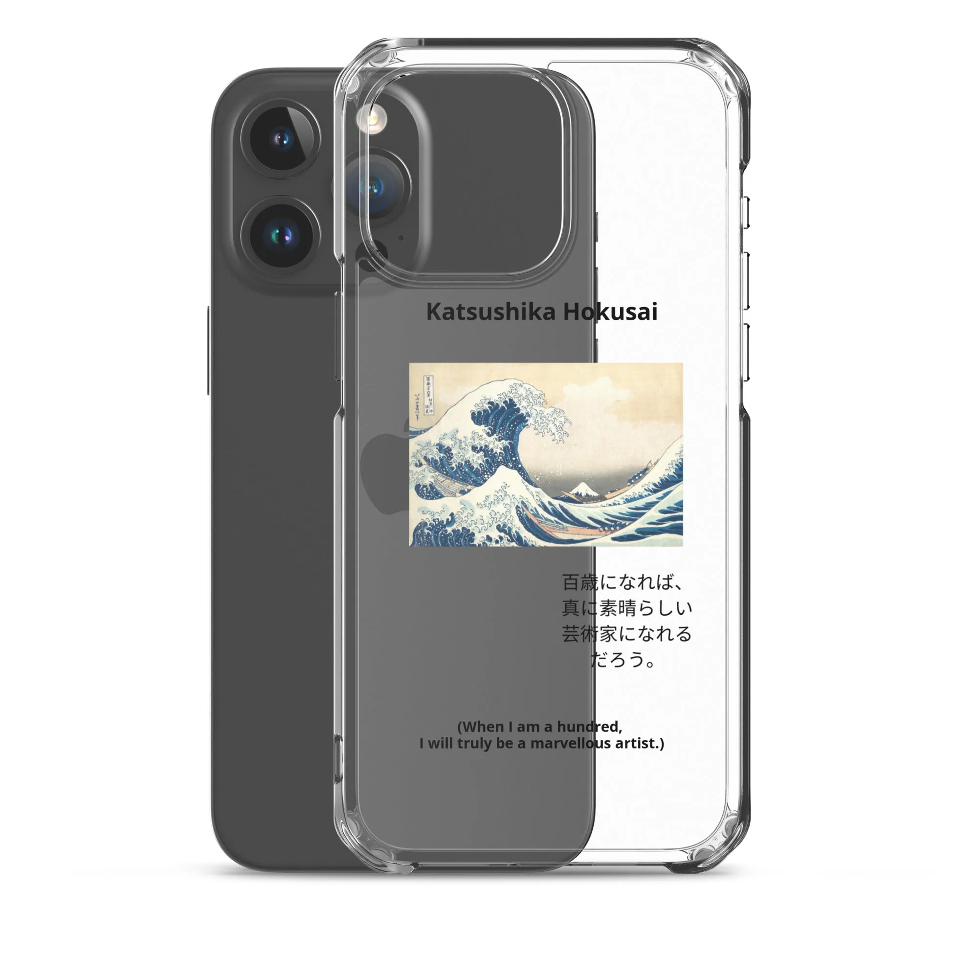 The Great Wave off Kanagawa Clear iPhone® Case